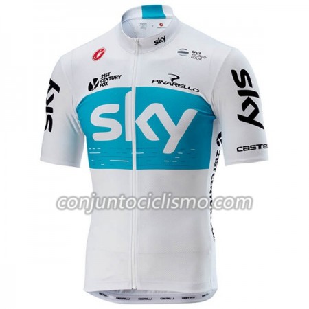 Maillot mangas cortas 2018 Team Sky N001